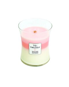 Woodwick Medium Hourglass Trilogy Candle Island Getaway